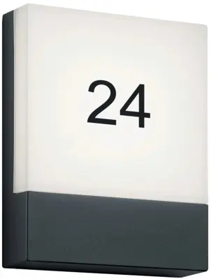 House Number Wall Light